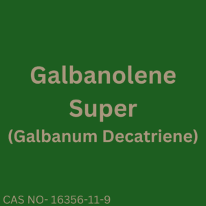 Galbanolene Super , Galbanum Decatriene