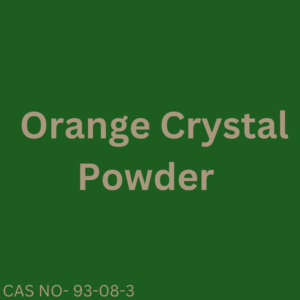 Orange Crystal Powder