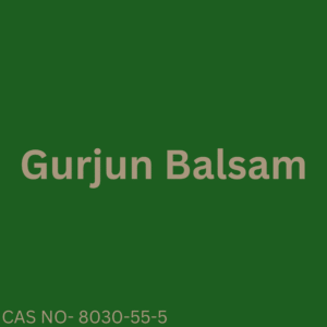 Gurjun Balsam