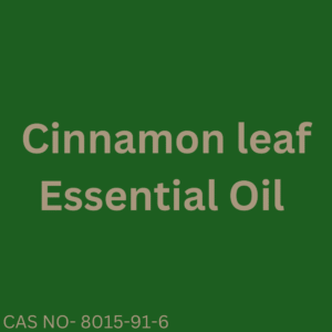 Cinnamon leaf Essential Oil