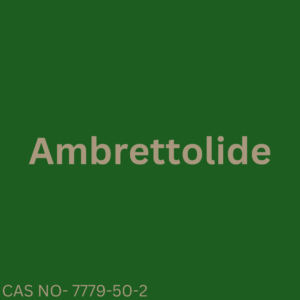 Ambrettolide