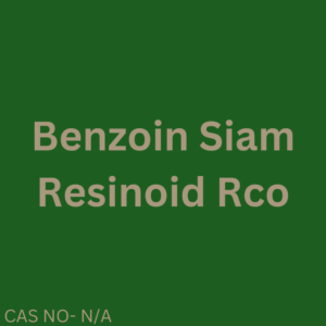 Benzoin Siam Resinoid Rco
