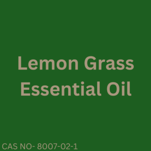 Lemon Grass Essential Oil