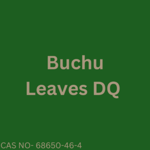 Buchu Leaves DQ
