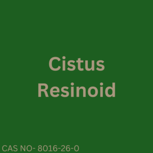 Cistus Resinoid