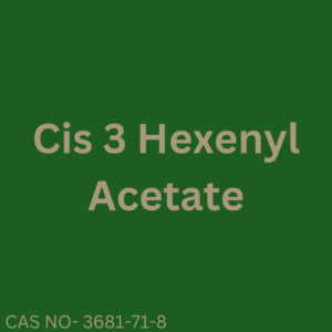Cis 3 Hexenyl Acetate