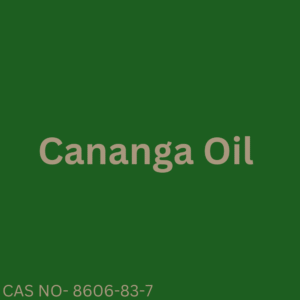 Cananga Oil