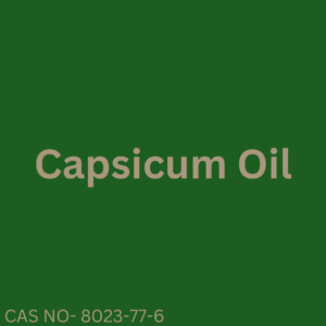 Capsicum Oil